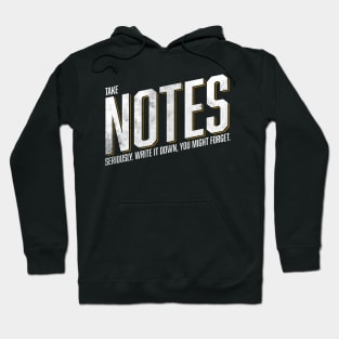 Take Notes Hoodie